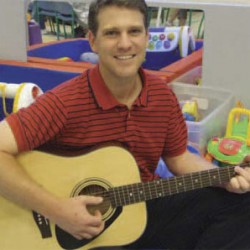 Eric Mammen, MT-BC, music therapist at CHOC Children's