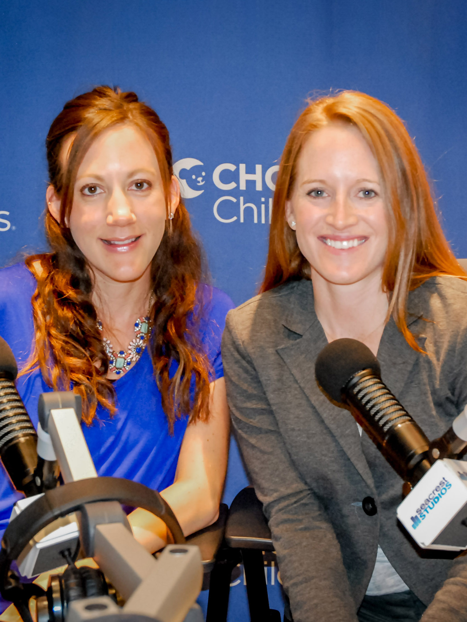 clinical dietitians Jessica Brown and Lindsay Rypkema on CHOC podcast