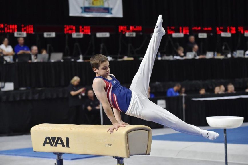 gymnast with cystic fibrosis