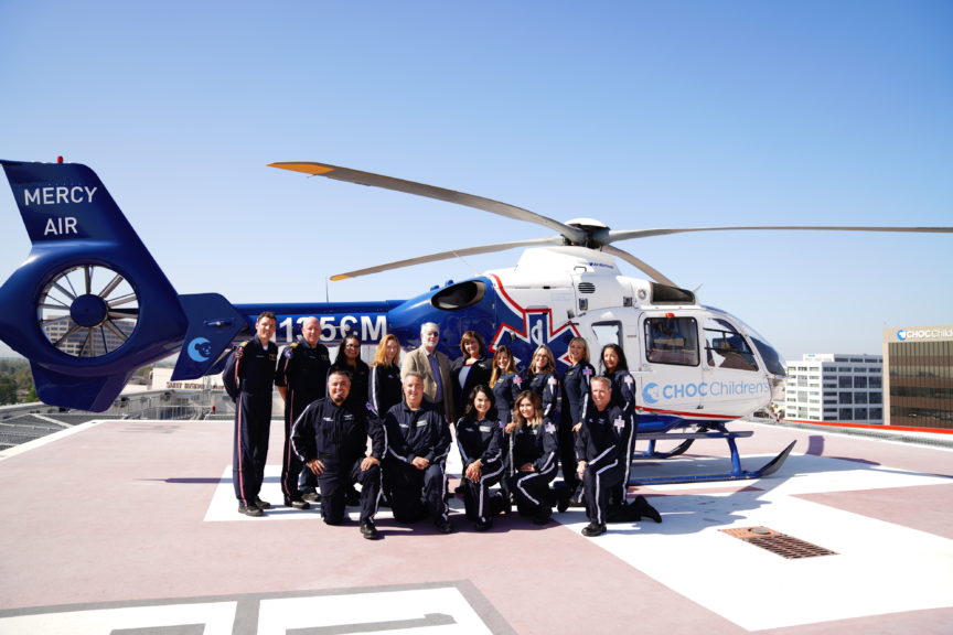 CHOC1 Helicopter Marks 200th Flight