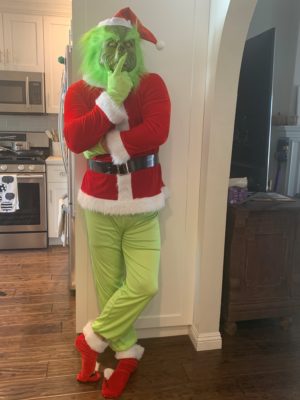 The Grinch costume