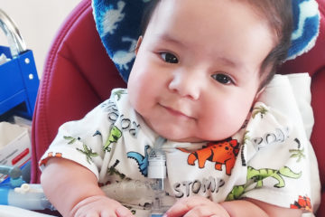 Large chest mass poses big challenges: Freddy's NICU story
