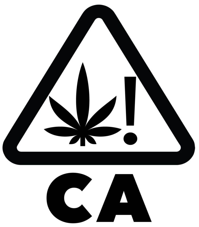 Universal symbol for cannabis in California 
