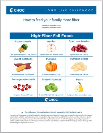 How to feed your family more fiber