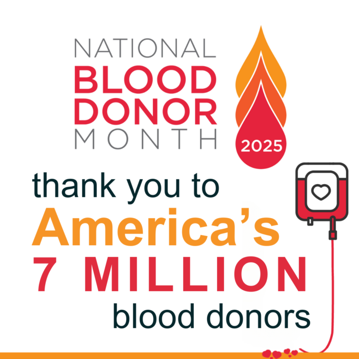 National Blood Donor Month 2025