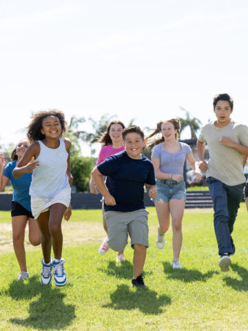 Kids running - Guide to physical activity from CHOC