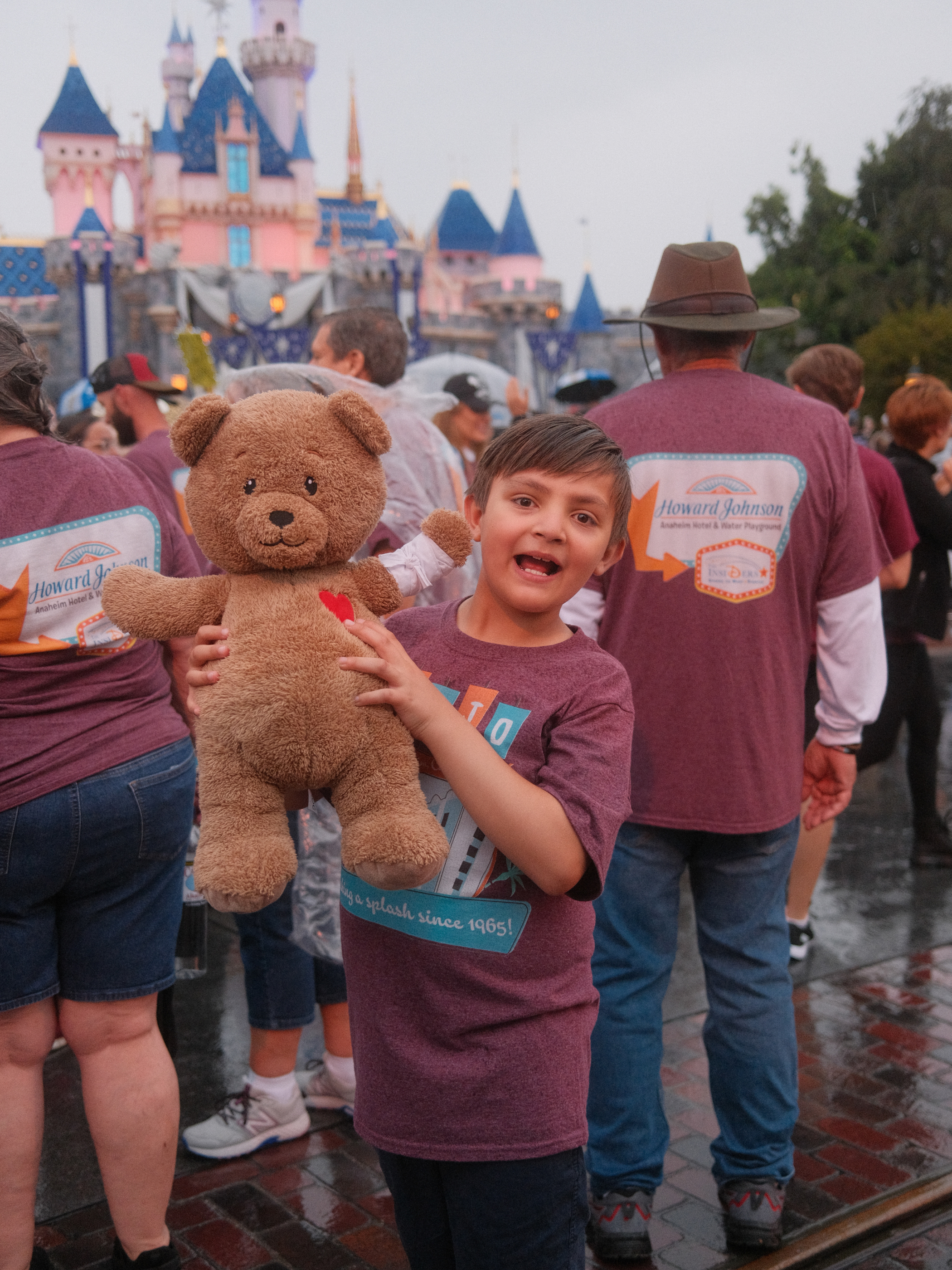 Ezra at CHOC Walk in Disneyland