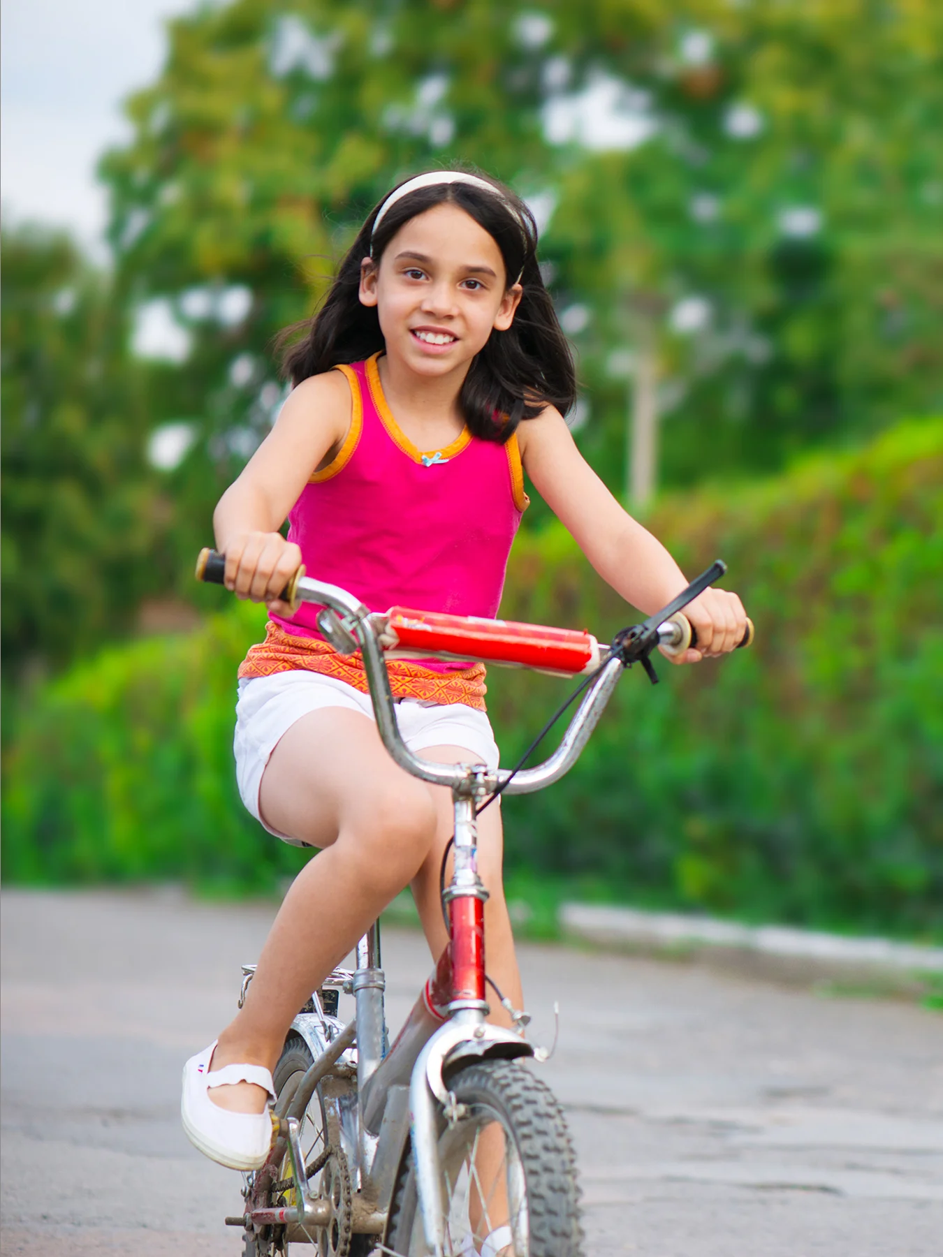 Child bike riding 