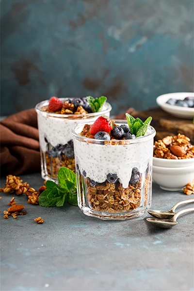 Berry Chia Yogurt Parfait