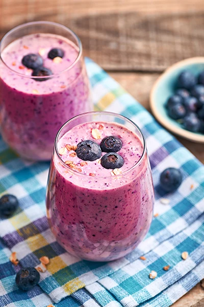 Blueberry Oat Smoothie