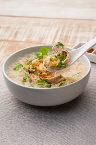 Chicken Ginger & Rice Soup