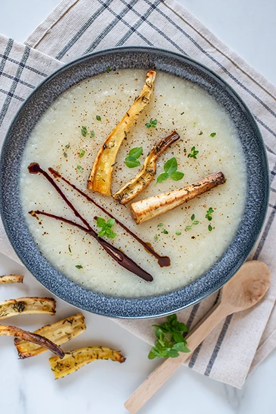 Creamy Parsnip & Pear Soup