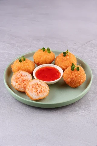 Crispy Salmon Rice Balls