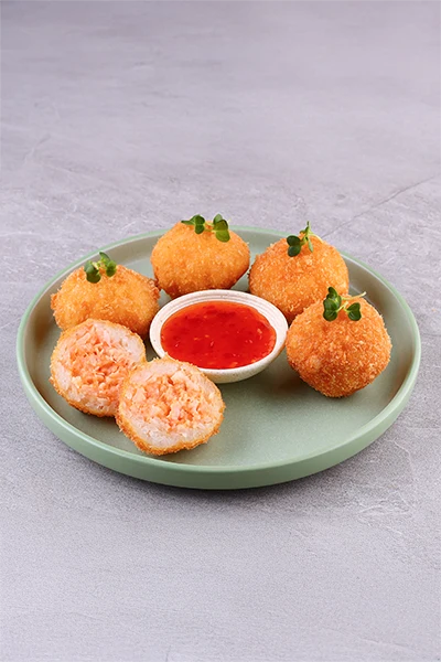 Crispy Salmon Rice Balls