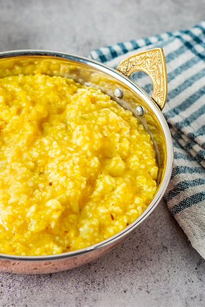 Golden Turmeric Rice Porridge