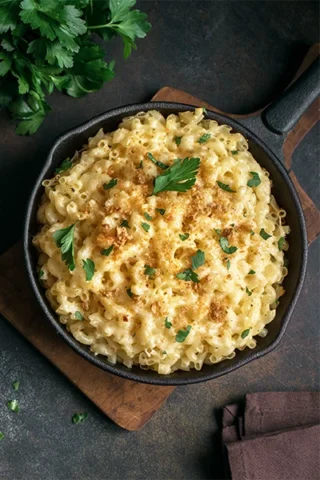 Hidden Veggie Mac & “Cheese”