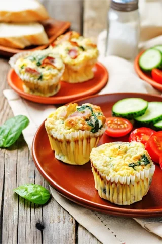 Mediterranean Egg Muffins
