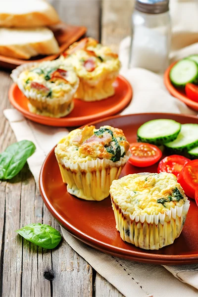 Mediterranean Egg Muffins