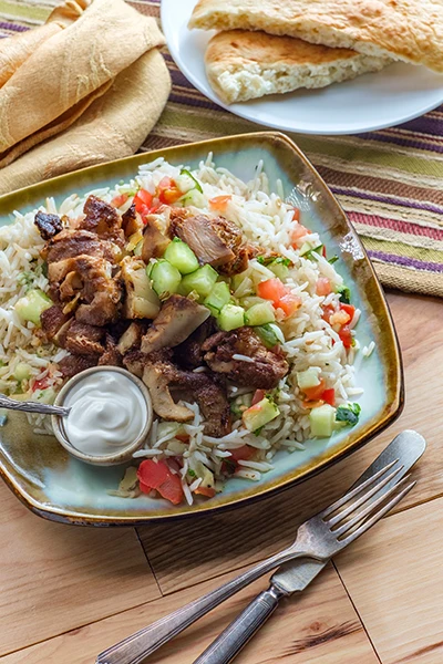 Mini Chicken Shawarma Bowls