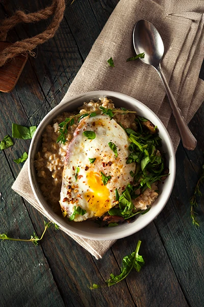 Savory Oatmeal Bowl