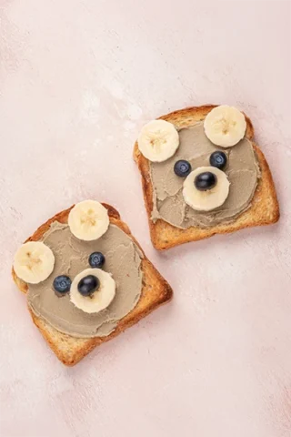 SunButter & Banana Sandwich