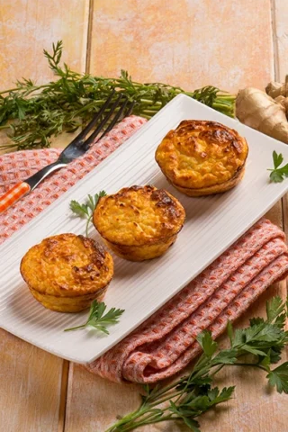 Sweet Potato Ginger Muffins