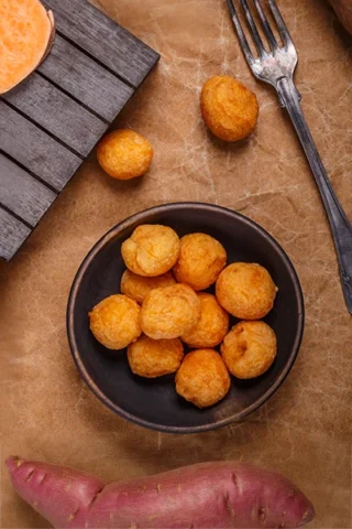 Sweet Potato Puff Balls