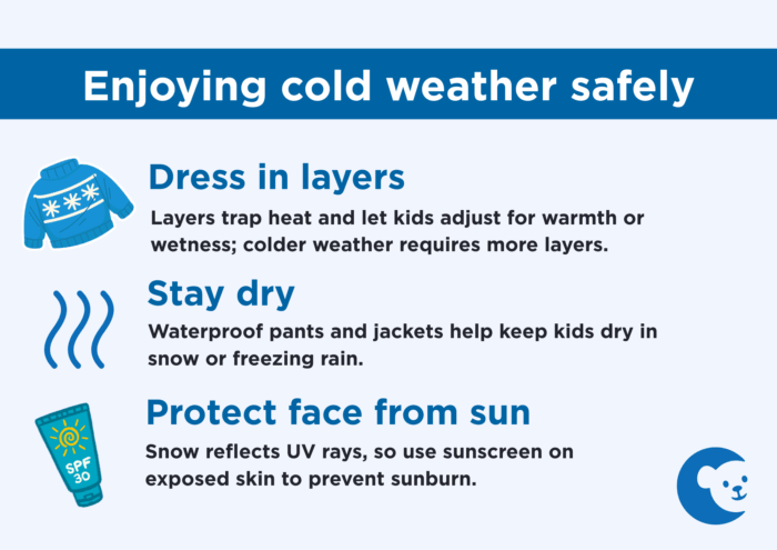 Enjoying cold weather safely