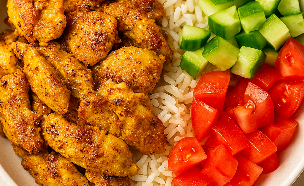 Sheet-Pan Chicken Shawarma Bowls - CHOC - Children's Health Hub