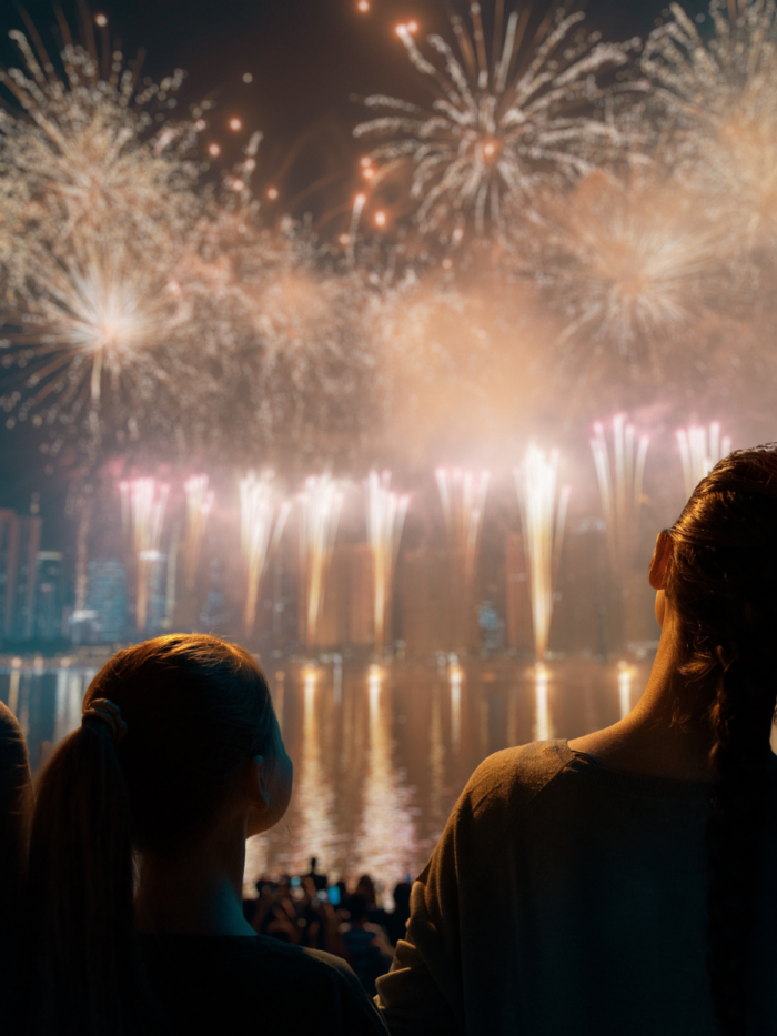 Fireworks, sparklers, crowds and burn prevention, all in one place.